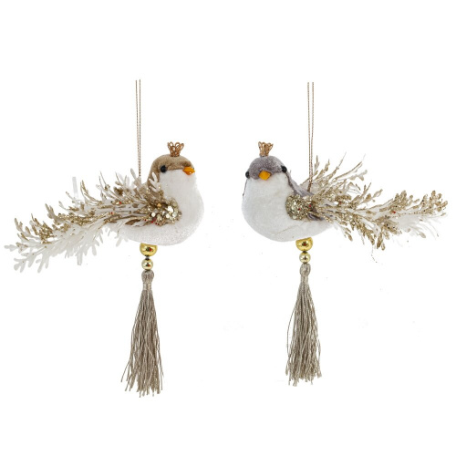 Изделие декоративное подвесное "Птичка", L13 W5 H7 см, 2в. Изделие декоративное подвесное "Птичка", L13 W5 H7 см, 2в.