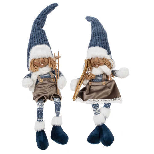 Игрушка набивная "Гном", L15 W9 H56/19 см, 2в. Игрушка набивная "Гном", L15 W9 H56/19 см, 2в.