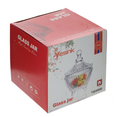 Конфетница, 180 мл, L9,5 W9,5 H13 см фото 4