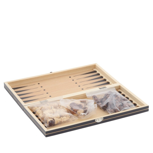 Игра настольная 3 в 1 (шахматы, шашки, нарды), L39 W19,5 H4 см фото 4 Игра настольная 3 в 1 (шахматы, шашки, нарды), L39 W19,5 H4 см фото 4