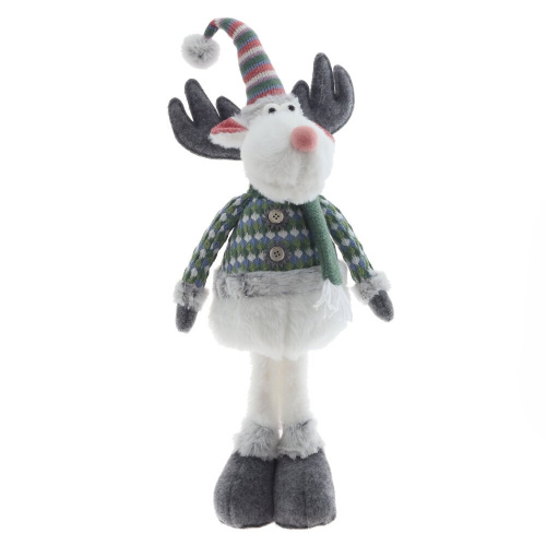 Игрушка набивная "Олень", L18 W16 H56/43 см Игрушка набивная "Олень", L18 W16 H56/43 см