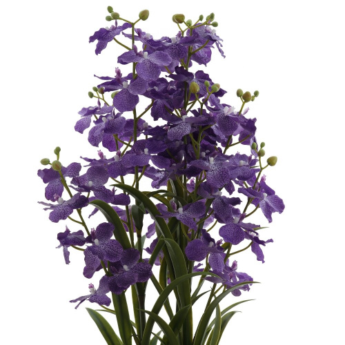Цветочная композиция "Орхидея", L38 W38 H128 см, 2в. фото 5