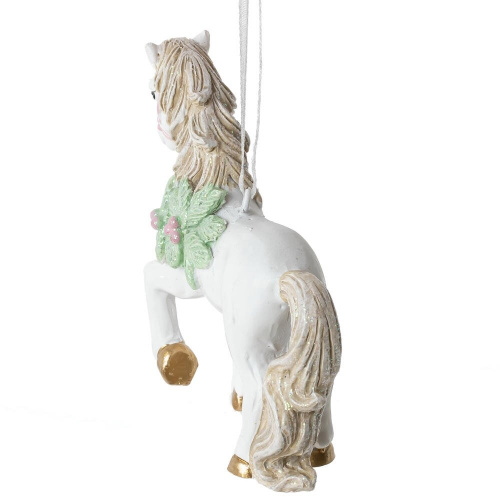 Фигурка декоративная подвесная "Лошадка", L7 W2 H8 см фото 4 Фигурка декоративная подвесная "Лошадка", L7 W2 H8 см фото 4