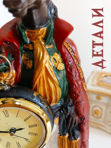 Фигурка декоративная "Лошадь" с часами D5см, (LR44x1), L11,5 W11 H36 см фото 7 Фигурка декоративная "Лошадь" с часами D5см, (LR44x1), L11,5 W11 H36 см фото 7