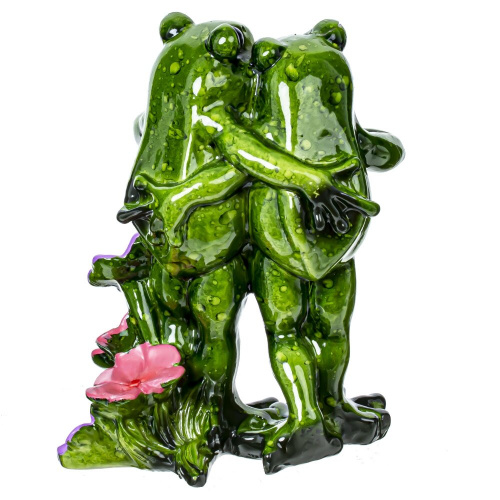 Фигурка декоративная "Лягушки", L6,5 W10 H12,5 см фото 3