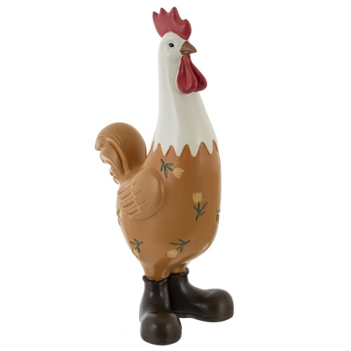 Фигурка декоративная "Петух", L13 W9 H25 см фото 4
