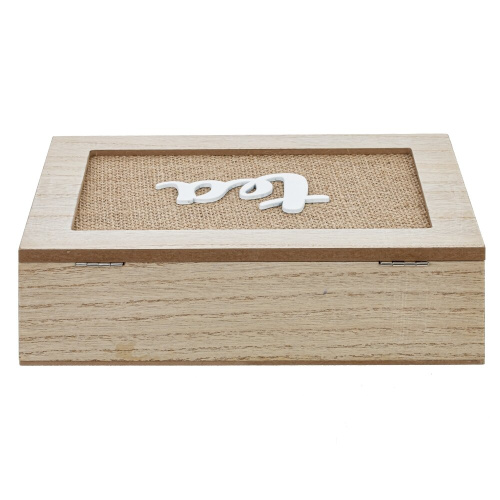 Шкатулка дя чайных пакетиков, L24 W7 H17 см фото 3 Шкатулка дя чайных пакетиков, L24 W7 H17 см фото 3