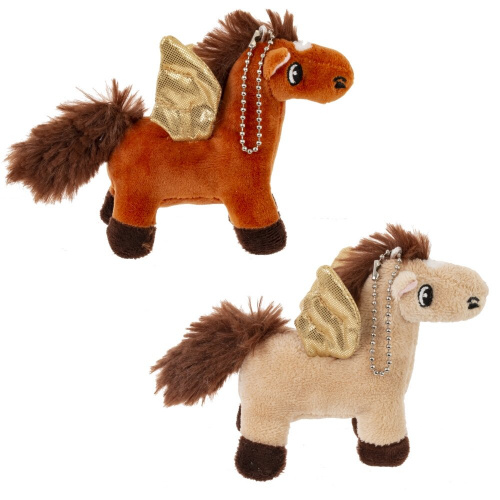 Игрушка набивная "Лошадка", с цепочкой, L14 W6 H10 см, 2в. Игрушка набивная "Лошадка", с цепочкой, L14 W6 H10 см, 2в.