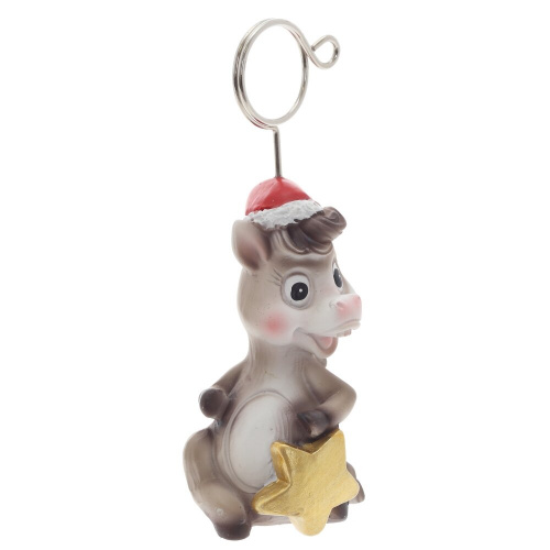 Держатель для визитки "Лошадка", L4,5 W4 H10 см, 4в. фото 5 Держатель для визитки "Лошадка", L4,5 W4 H10 см, 4в. фото 5