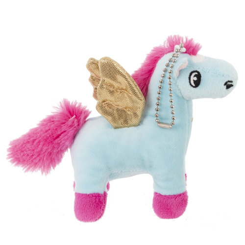 Игрушка набивная "Лошадка", с цепочкой, L14 W6 H10 см, 4в. фото 3 Игрушка набивная "Лошадка", с цепочкой, L14 W6 H10 см, 4в. фото 3