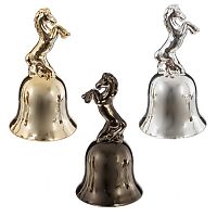 Колокольчик "Лошадь", L6 W6 H11 см, 3в.