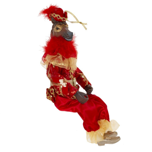 Игрушка набивная подвес "Лошадь", L13 W10 H37/22 см фото 3 Игрушка набивная подвес "Лошадь", L13 W10 H37/22 см фото 3