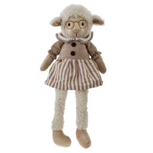 Игрушка набивная "Овечка", L17 W10 H26/47 см, 2в. фото 4 Игрушка набивная "Овечка", L17 W10 H26/47 см, 2в. фото 4