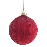 Украшение новогоднее "Шар", D 7 см, L7 W7 H9 см Украшение новогоднее "Шар", D 7 см, L7 W7 H9 см