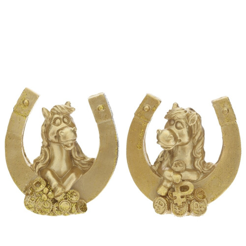 Фигурка декоративная "Лошадка", L6,5 W4 H7 см, 2в. Фигурка декоративная "Лошадка", L6,5 W4 H7 см, 2в.