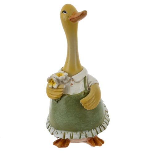Фигурка декоративная "Гусыня", L4,5 W6,5 H10,5 см