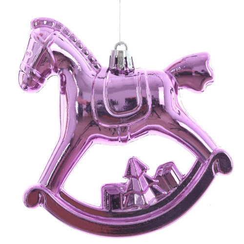 Набор из 2шт, Украшение новогоднее "Лошадка", L11 W5 H10 см фото 3