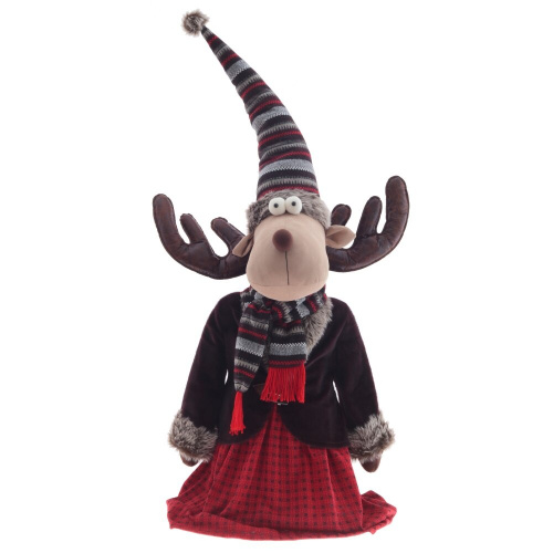 Игрушка набивная "Олень" (телескоп ноги), L90 W43 H257/118 см фото 2