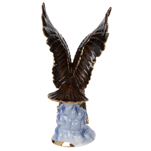 Фигурка декоративная "Орел", L16 W9 H27 см, 2в. фото 5