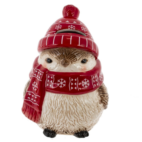 Копилка "Птичка", L10 W10 H14 см, 2в. фото 2