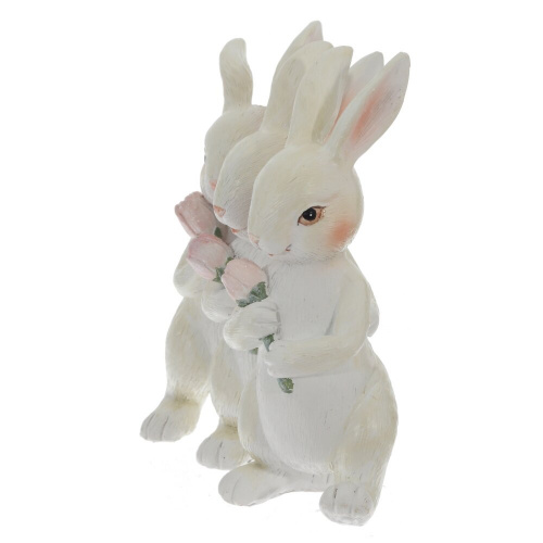 Фигурка декоративная "Зайцы", L12,5 W5 H11,5 см фото 3