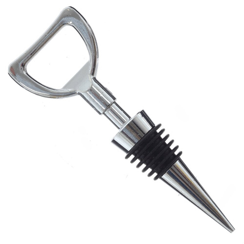 Набор: пробка для бутылки и декор для бокалов, L9 W3,5 H14 см фото 2