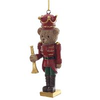 Фигурка декоративная подвесная "Медвежонок", L3 W3 H10,5 см