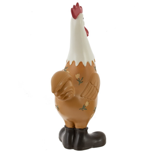 Фигурка декоративная "Петух", L13 W9 H25 см фото 3