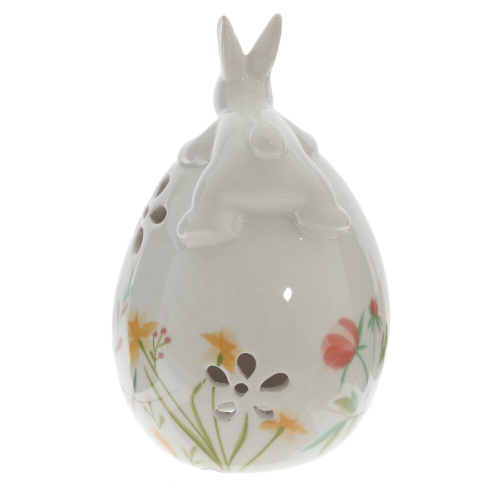 Фигурка декоративная "Заяц на яйце", L9 W9 H15 см фото 4