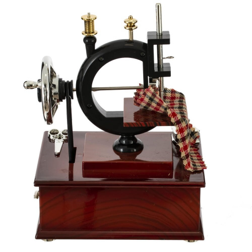 Изделие декоративное "Швейная машинка" (музык.), L14,5 W12 H19,5 см фото 3