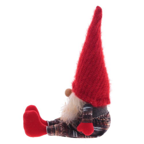 Игрушка набивная "Гном", L17 W12 H53/32 см фото 3