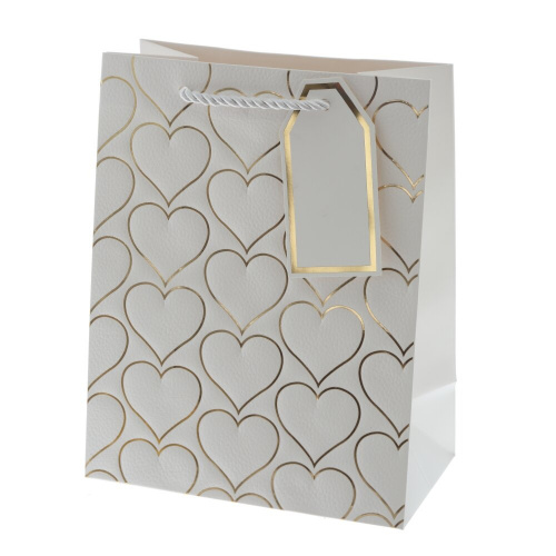 Пакет подарочный S (бумага 210г/м2, блок 12шт), L18 W10 H23 см, 4в. фото 4