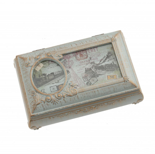 Шкатулка музыкальная , L18 W12 H7,5 см, 5в. фото 8 Шкатулка музыкальная , L18 W12 H7,5 см, 5в. фото 8