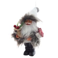 Дед Мороз подвесной, L10 W14 H14 см