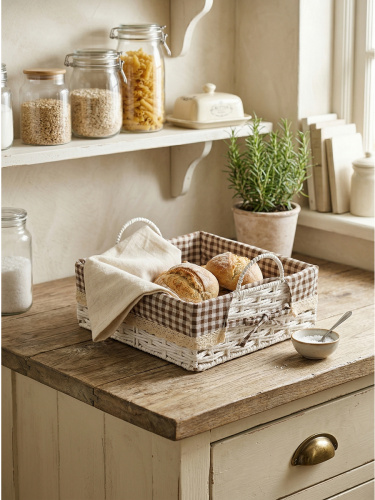 Корзина, L29 W29 H16,5/11 см фото 2