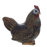 Фигурка декоративная "Курица", L18,5 W10 H20 см