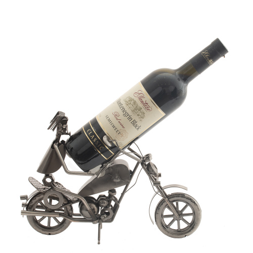 Подставка для бутылки "Мотоциклист", L31 W15 H22 см фото 6