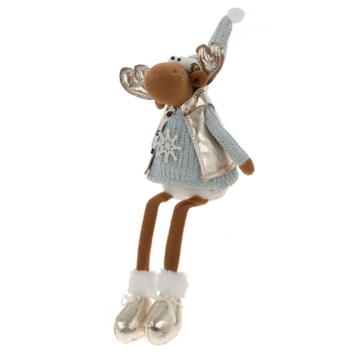 Игрушка набивная "Олень", L20 W13 H57/22 см, 2в. фото 4