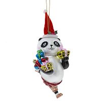 Украшение новогоднее "Панда", L9 W6,5 H17 см Украшение новогоднее "Панда", L9 W6,5 H17 см