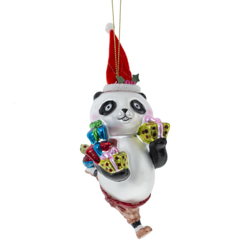 Украшение новогоднее "Панда", L9 W6,5 H17 см Украшение новогоднее "Панда", L9 W6,5 H17 см