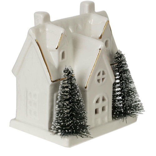 Фигурка декоративная "Домик" с подсветкой (2хLR44), L8 W6 H9 см фото 3