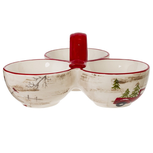 Менажница (3х220мл), 660 мл, L24 W22,5 H12 см фото 2