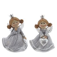 Фигурка декоративная "Ангел", L5 W4 H7,5 см, 2в.