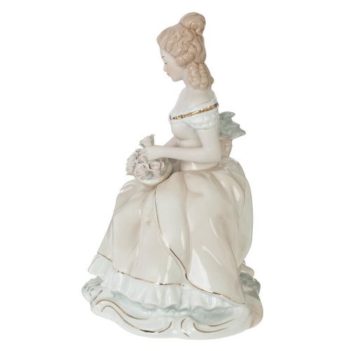 Фигурка декоративная "Девушка", L17,5 W13,5 H22,5 см фото 2