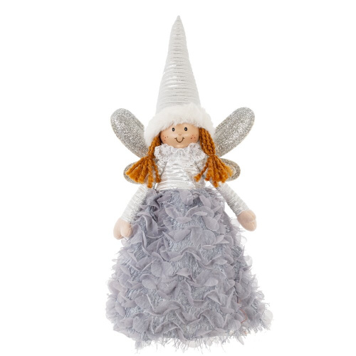 Игрушка набивная "Ангел" (цена за 1 штуку), L14 W12 H33 см, 2в. фото 2