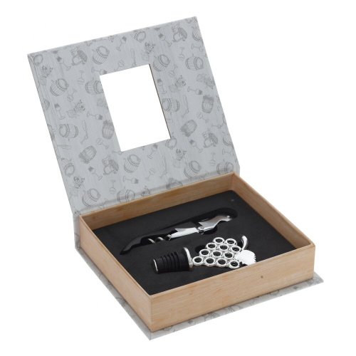 Набор для вина 2 предм., L14,5 W16,5 H4 см