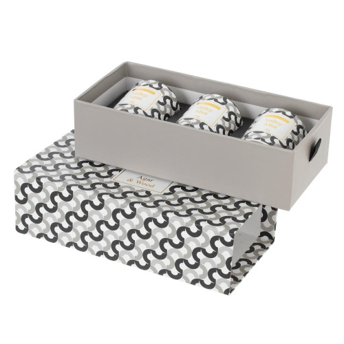 Набор из 3-х свечей ароматических, D 4.5 см, L20,5 W10 H5,5 см фото 8 Набор из 3-х свечей ароматических, D 4.5 см, L20,5 W10 H5,5 см фото 8