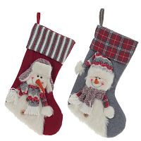 Изделие декоративное "Носок", L28 W8 H46 см, 2в. Изделие декоративное "Носок", L28 W8 H46 см, 2в.