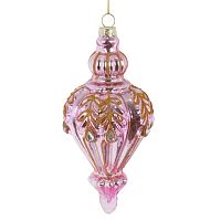 Украшение новогоднее "Капля", L7 W7 H15 см