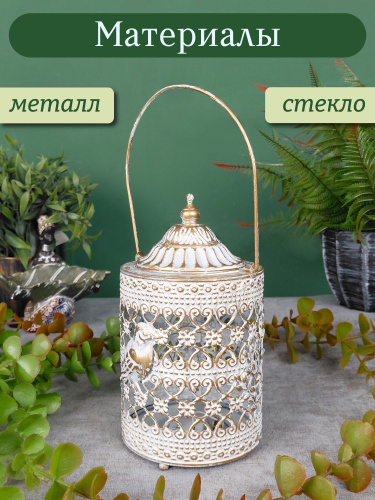 Изделие декоративное с подсветкой (2xААА н/п), L10 W10 H18 см фото 3